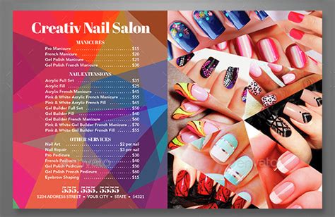 Nail Salon Flyer Template 13 Free And Premium Download