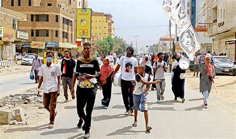 Un Expert Urges Sudan Forces To Stop Shooting Anti Coup Protesters Arab News