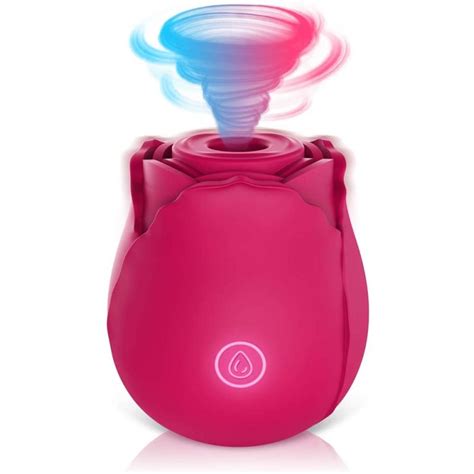 Rose Toys Sucking Vibrator For Women With Intense Suction Adorime Rechargeable Clit Sucker