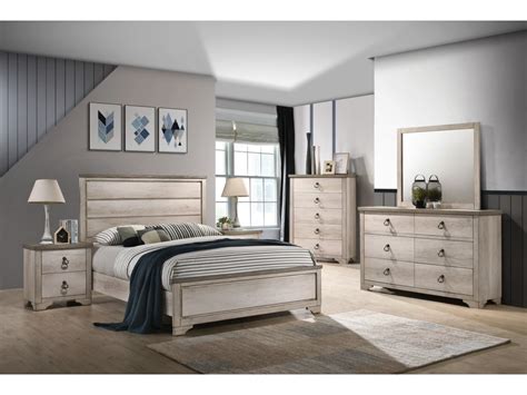 Find the best distressed finish bedroom furniture sets for your home in 2021 with the carefully curated selection available to shop at houzz. PATTERSON COASTAL DISTRESSED PANEL BEDROOM SET TWIN FULL ...