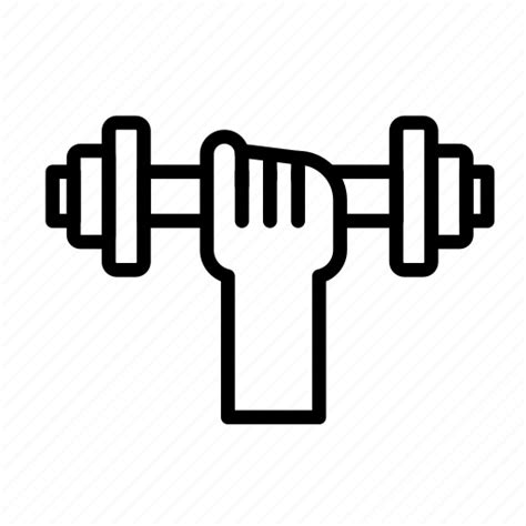 Dumbells Fitness Gym Hand Sport Icon Download On Iconfinder