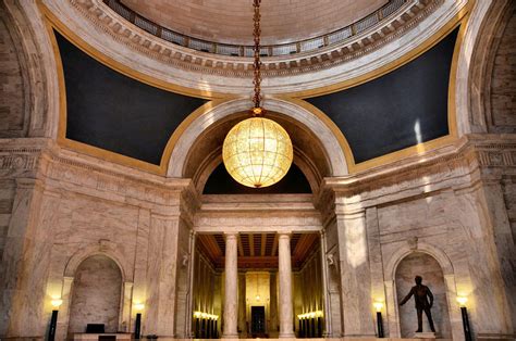 West Virginia State Capitol Rotunda And Chandelier In Charleston West