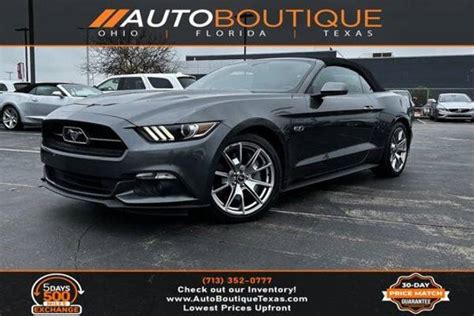 Used 2015 Ford Mustang Convertible For Sale