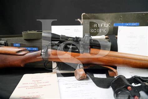 Enfield L42 A1 Sniper Rifle No4 Mki T L42a1 Scope 762×51 Bolt Action C