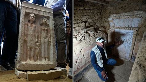 Egypt Unveils New Incredible Discoveries Including Two Tombs And Gold