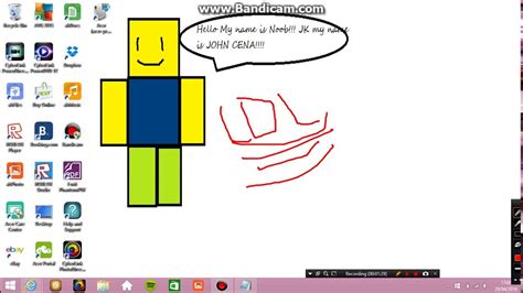 My Noob Drawing Roblox Youtube