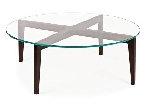 Southern enterprises tosklin smoked glass top cocktail table in oak. 30 The Best Round Glass Coffee Tables