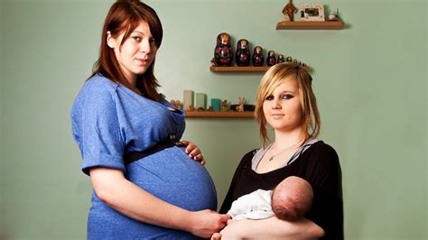 BBC Three Underage And Pregnant Series 3 Ashleigh And Sophie