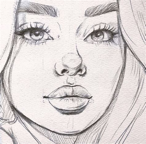 Pin By Jah On Drawinglikeapro Art Drawings Sketches Simple Girl Drawing Sketches Cool Art