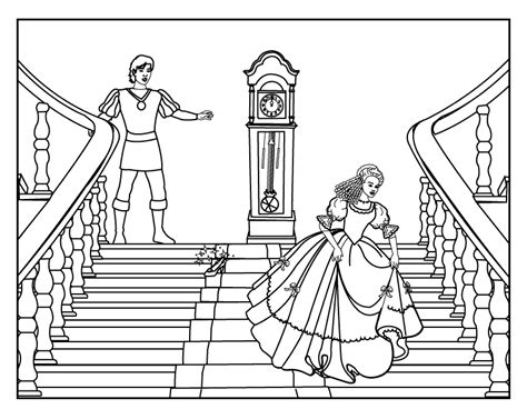 Once upon a time, there lived a pretty little girl. Printable Cinderella Story - Coloring Home
