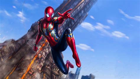Iron-Spider (Avengers: Infinity War) Fondo de pantalla HD ...