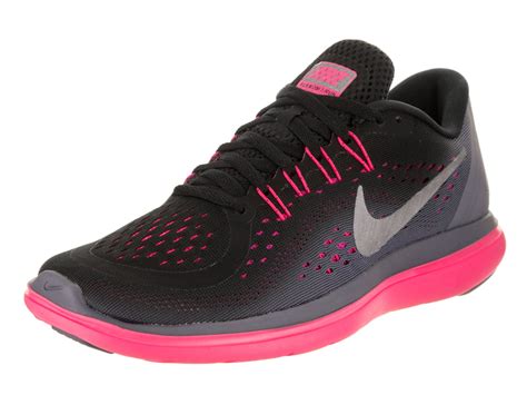 Nike Nike Womens Flex 2017 Rn Running Shoe Blackmetallic Cool Grey