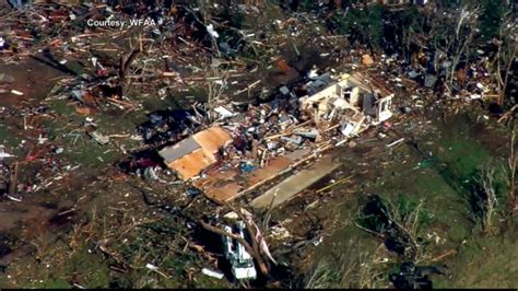 Aerials Of Tornado Damage In Texas Town Video Abc News