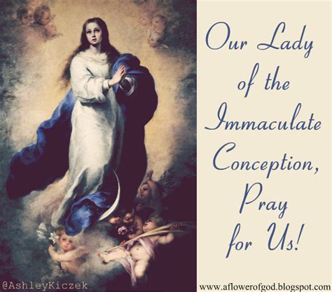 Prayer To The Immaculate Conception