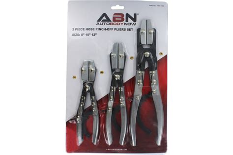 Abn Radiator Coolant Hose Pincher Pliers 3pc Crimping Pinch Off Tool