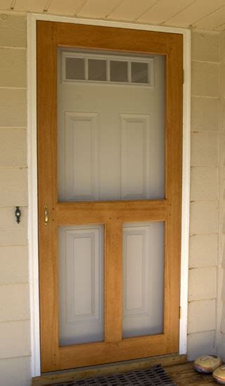 Make sure the door slides. DIY Screen Door | Home Design, Garden & Architecture Blog ...