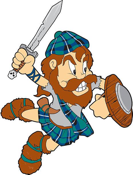 best scottish warrior illustrations royalty free vector graphics and clip art istock