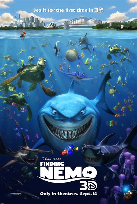 Disneys Finding Nemo 3d Review In Theaters September 14