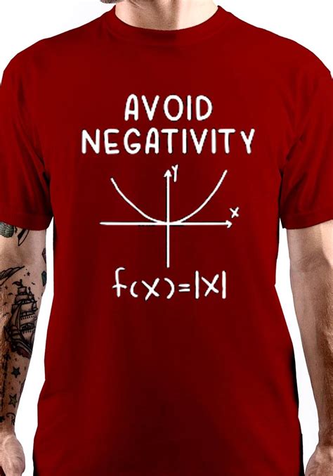 Avoid Negativity Funny Math T Shirt Swag Shirts