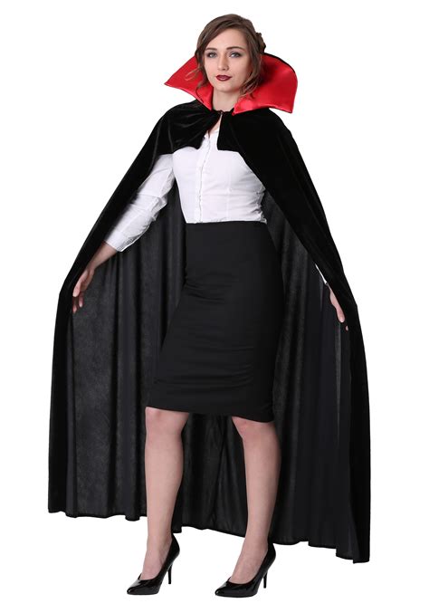 Adult Red Vampire Costume Cloak