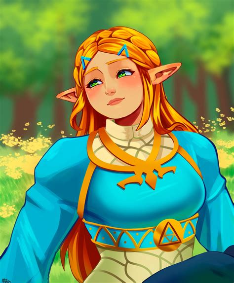 Oc Zelda Botw Fanart I Made Rfanart