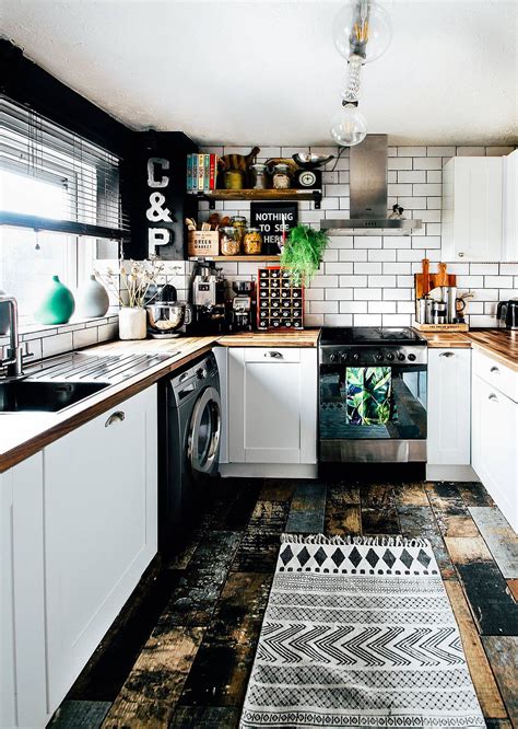 25 Small Eclectic Kitchens Full Of Color And Personality