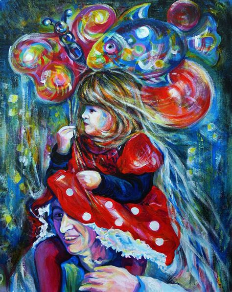 The Carnival Little Princess Painting By Anna Duyunova Fine Art America