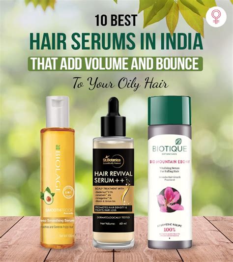 10 Best Hair Serums For Oily Hair In India 2022 Update