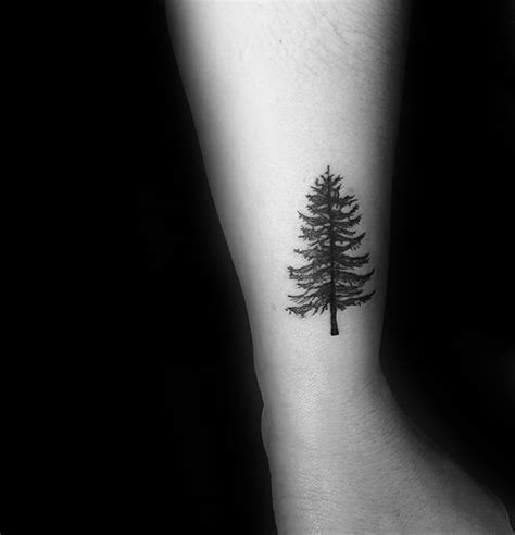 Tattoos for men range from tribal, celtic to myriad other designs that look grand and spectacular. 60 Small Tree Tattoos For Men - Masculine Design Ideas