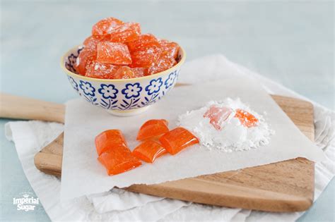 Sour Orange Drops Dixie Crystals Recipe Hard Candy Recipes Sour