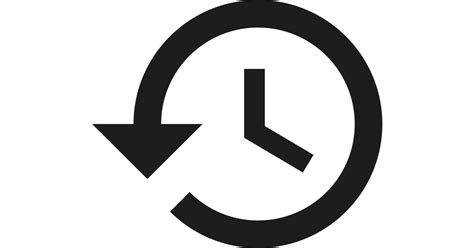 Restore Free Vector Icon Iconbolt