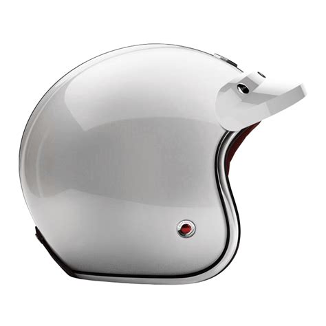 Peak visor lacquered glossy white - Helmet