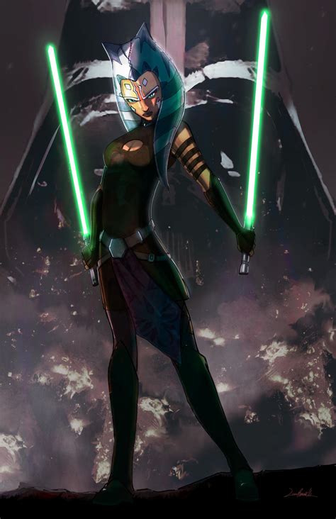 Looking for the best star wars phone wallpaper? Ahsoka Tano by LivioRamondelli on DeviantArt