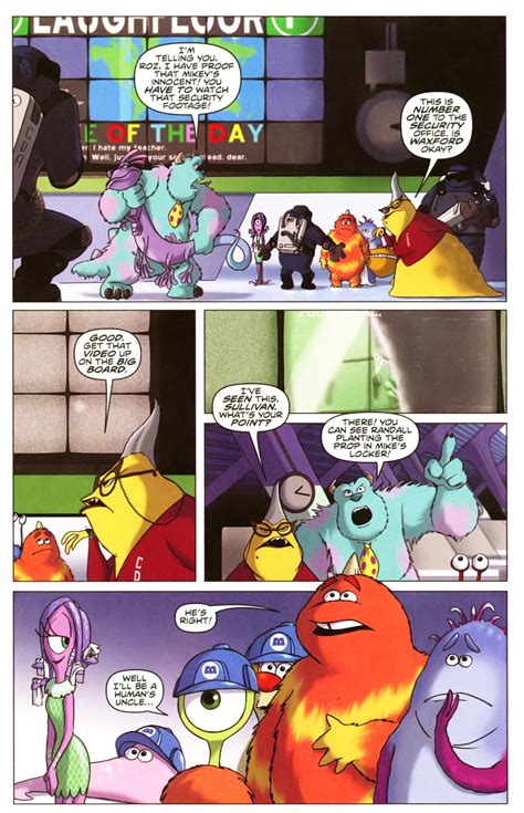 Read Online Monsters Inc Laugh Factory Comic Issue