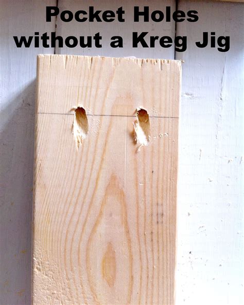How To Make Pocket Holes Without A Kreg Jig Mom In Music City Diy