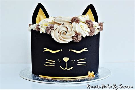 Black Cat Cake Decorated Cake By Rincondulcebysusana Cakesdecor
