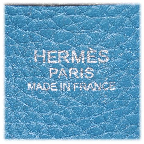 Hermès Vintage Evelyne Ii Pm Bag Blue Leather Handbag Luxury