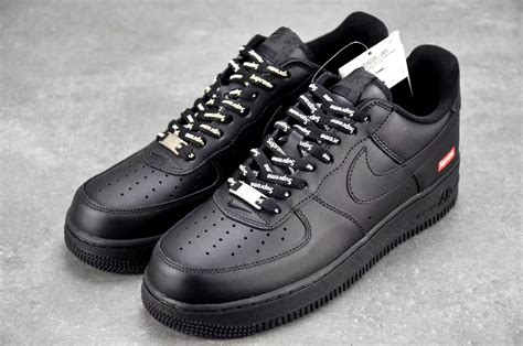 Supreme Air Force 1s Black Airforce Military