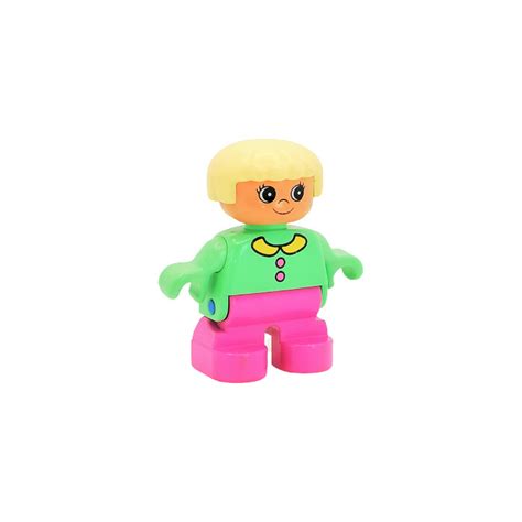 Lego Child With Medium Green Top Duplo Figure Brick Owl Lego