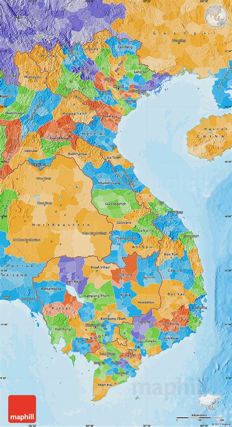 Political Map Of Vietnam Nations Online Project Vrogue Co