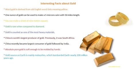 9 Interesting Facts About Gold Buy Gold Online Gold Latest Gold Price