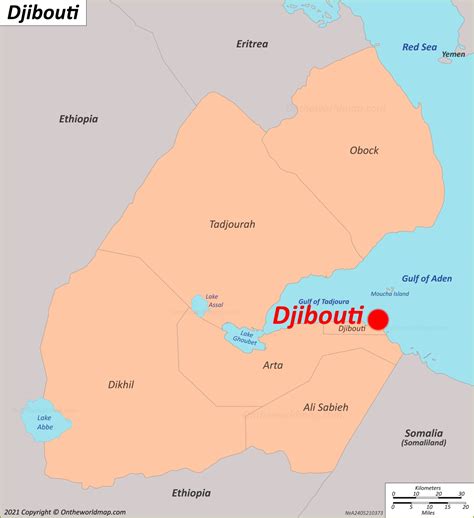 Djibouti City Map Republic Of Djibouti Discover Djibouti City With Detailed Maps