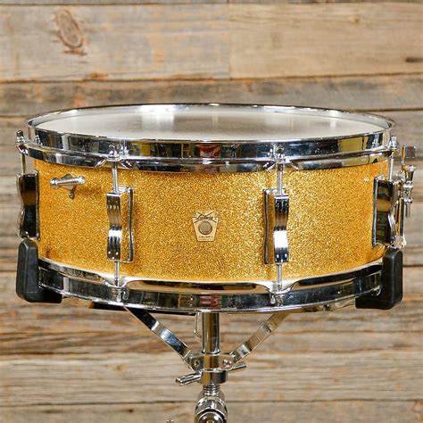 Ludwig No 908 Jazz Festival 5x14 8 Lug Snare Drum 1960 Reverb