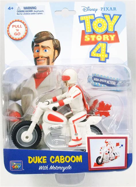 Toy Story 4 Think Way Duke Caboom Figurine à Rétrofriction