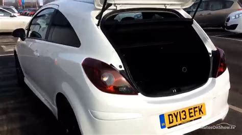 2013 opc nürburgring edition, in santiago carshow, chile 2012. VAUXHALL CORSA LIMITED EDITION WHITE 2013 - YouTube