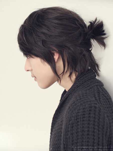 The Samurai Bun Hairstyle Hairstyle On Point In Long Hair