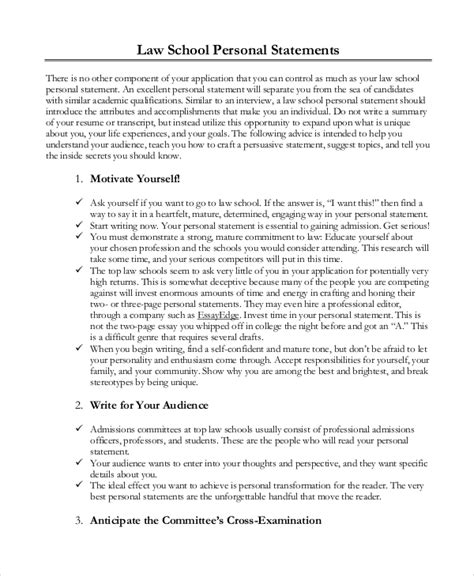 Free 8 Personal Statement Samples In Pdf Ms Word