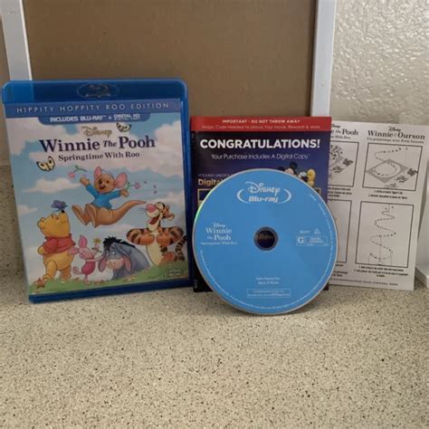 Winnie The Pooh Springtime With Roo Blu Ray Disc 2014 995 Picclick