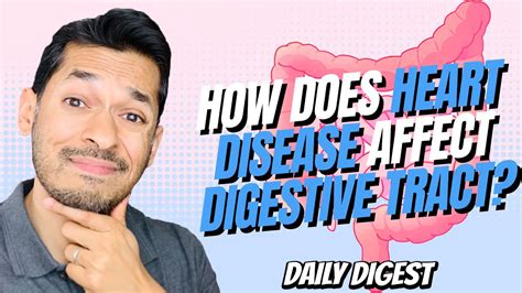 How Does Heart Disease Affect Digestive Tract Youtube