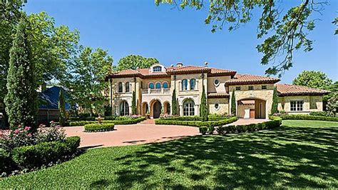 Tuscan Style Mansion In Dallas Tx By Bella Custom Homes Homes Of The